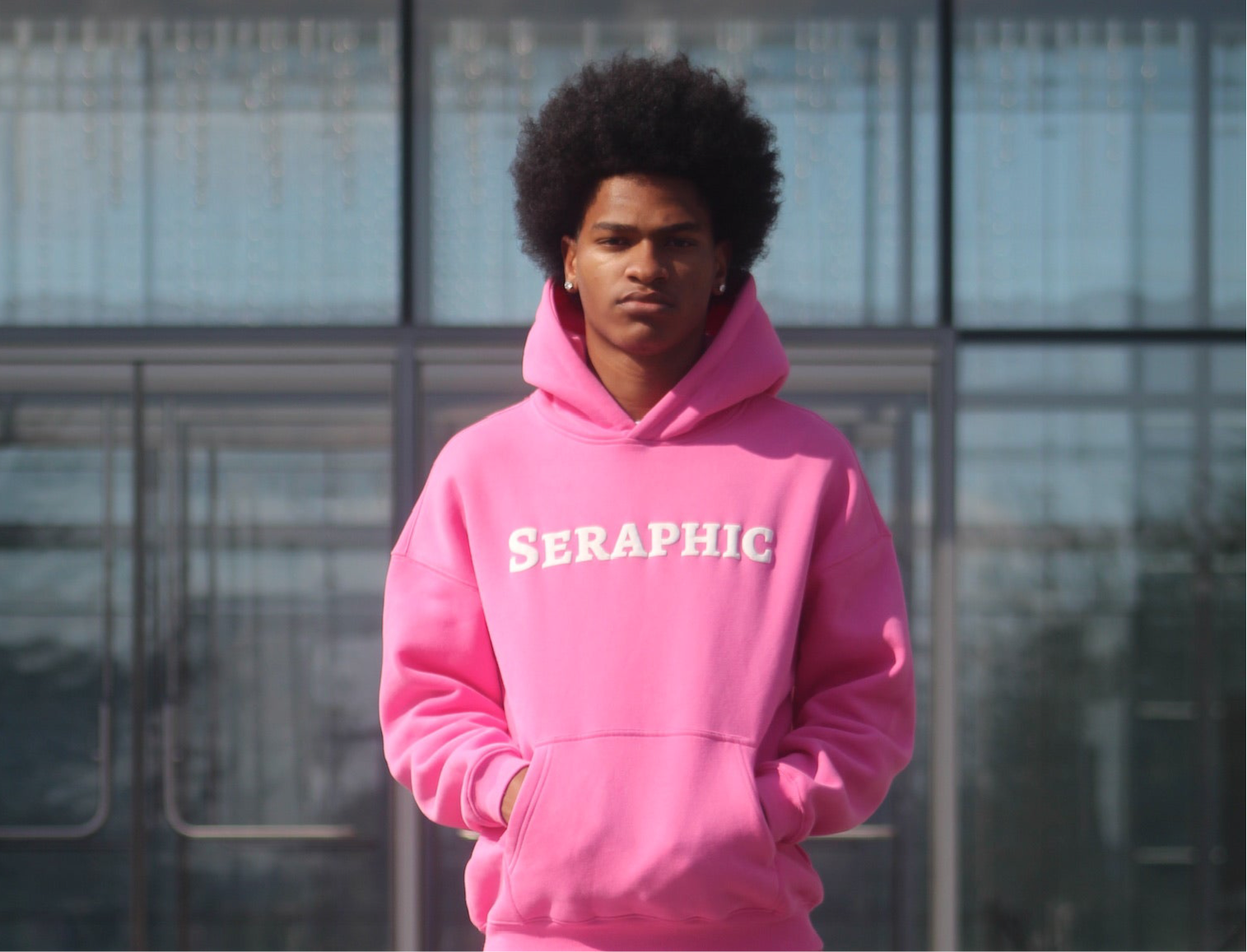 SERAPHIC PINK PHANTOM HOODIE