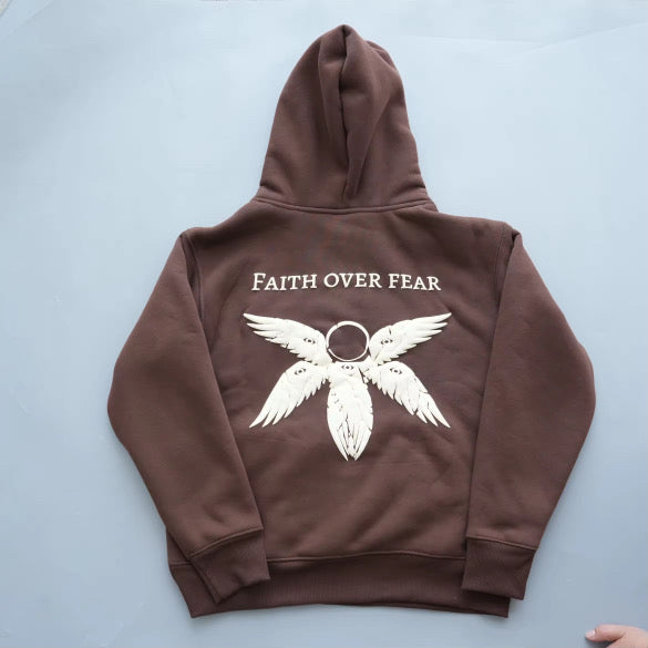 SERAPHIC CHOCOLATE BROWN HOODIE